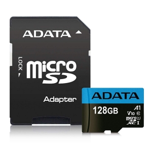 Card De Memorie Micro Secure Digital ADATA Premier 128GB, UHS-I Clasa 10/V10