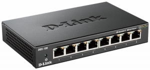 Switch D-Link DGS-108/E 8 Porturi 10/100/1000 Mbps
