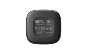 BeeDrive, 2 TB, data backup hub, SSD integrat, USB-C, Negru