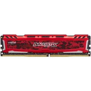 Memorie Crucial DRAM 8GB DDR4 2666 MT/s (PC4-21300) CL16 SR x8 DIMM 288pin Ballistix Sport LT DDR 4 UDIMM - Red, EAN: 649528782083