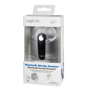 Bluetooth Logilink earclip headset