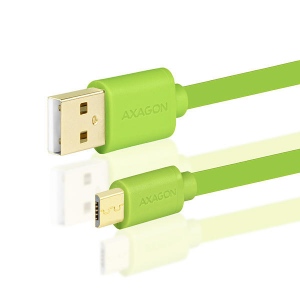 USB 2.0 <> Micro USB, 1.5 m, Green