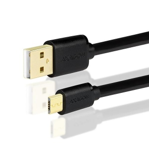 USB 2.0 <> Micro USB, 3 m, Black