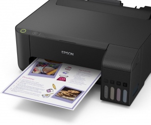 Imprimanta inkjet color CISS Epson L1110, dimensiune A4, viteza max 33ppm alb-negru, 15ppm color