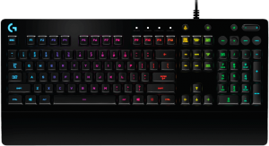 Tastatura Cu Fir Logitech G213 Progidy USB. Iluminata, Led Multicolor, Negru
