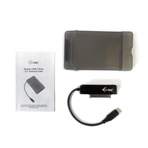i-tec MySafe USB-C 3.1 Carcasă externă 2.5-- pentru SATA HDD SSD