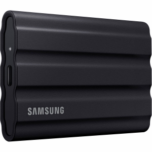 SSD Extern Samsung MU-PE2T0S/EU, T7 Shield, 2Tb, USB 3.2, Black, 