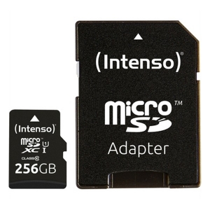 Card De Memorie Intenso SDXC 256GB UHS-I/W/ADAPTER 