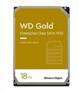 HDD Western Digital Gold 18TB 7200 RPM 512 MB Buffer SATA 3 3.5 Inch