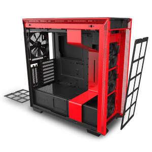 Carcasa PC NZXT H710i Black/Red