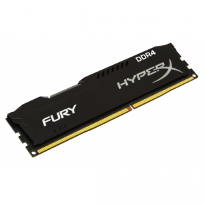 Memorie Kingston Fury Black DIMM, DDR4, 4GB, 3200MHz, CL18, 1.2V, Radiator