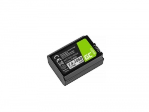 Baterie Green Cell Â® FW50 pentru Sony Alpha A7, A7 II, A7R, A7R II, A7S, A7S II 