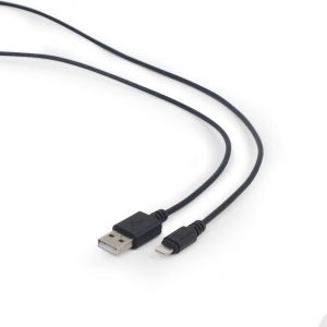 Gembird USB to 8-pin sync and charging cable, black, 3m
