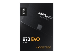 SSD Samsung 870 EVO 250 GB 2.5 Inch SATA 3 V-Nand 3bit MLC