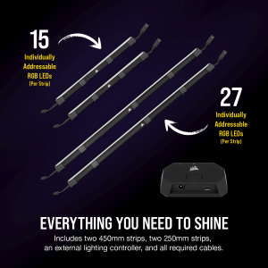 iCUE LS100 Smart Lighting Strip Starter Kit