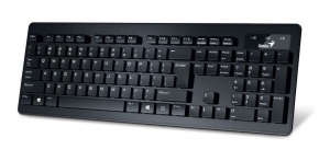 Tastatura Cu Fir Genius SLIMSTAR 230 Black