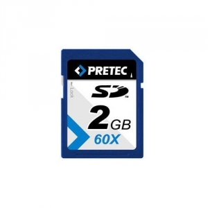 Card De Memorie Pretec SecureDigital SD 2GB  60x HighSpeed (transfer de pana la 9MB/s)