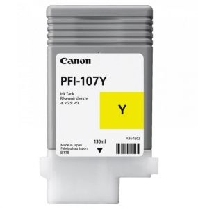 CANON PFI-107Y YELLOW INKJET CARTRIDGE