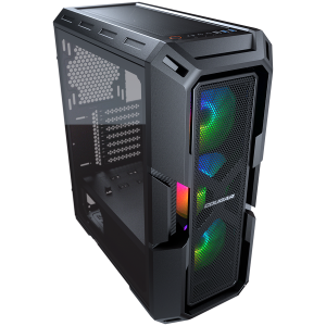 Cougar | MX440 Mesh RGB | 3856C10.0007 | Case | Mid tower / Mesh front cover + 4mm Tempered glass left panel / 3pcs ARGB front fans