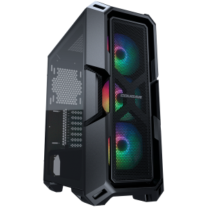 Cougar | MX440 Mesh RGB | 3856C10.0007 | Case | Mid tower / Mesh front cover + 4mm Tempered glass left panel / 3pcs ARGB front fans