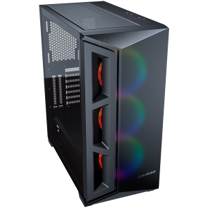 Cougar | Dark Blader X5 RGB | 385UM30.0003 | Case |  Mid tower / Dual 360mm water cooling / 4mm Tempered Glass / ARGB fans x 3