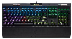 Tastatura Cu Fir Corsair K70 RGB MK.2 Mechanical Gaming - Cherry MX Brown, NA, Iluminata, Led Multicolor, Neagra