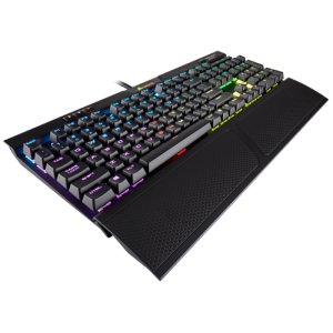 Tastatura Cu Fir Corsair K70 RGB MK.2, CHERRY MX Silent, Iluminata, Led Multicolor, Neagra