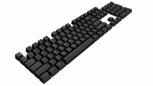 PBT DOUBLE-SHOT PRO Keycap Mod Kit, Onyx Black