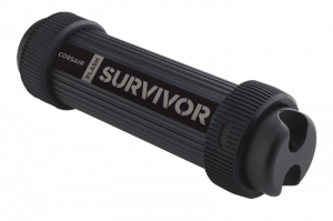 Flash Survivor Stealth, 512GB, aluminiu, shock resistant, waterproof, USB 3.0