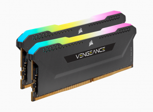 Vengeance PRO SL, DDR4, 32GB (2x16GB), 3200 MHz, C18, RGB, 1.35V, Intel XMP, Negru