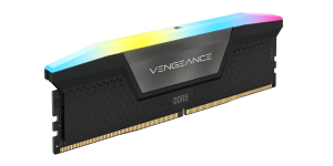 Vengeance RGB 64GB, DDR5, 5200MHz, CL40, 2x32GB, 1.25V, Negru