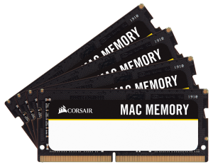 Kit Memorie Laptop Corsair 64GB (4 x 16GB) DDR4 2666MHz C18 SODIMM
