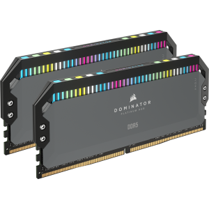 Dominator Platinum RGB 32GB, DDR5, 5600 MT/s, CL40, 2x16GB, 1.25V, Negru