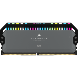 Dominator Platinum RGB 32GB, DDR5, 5600 MT/s, CL40, 2x16GB, 1.25V, Negru