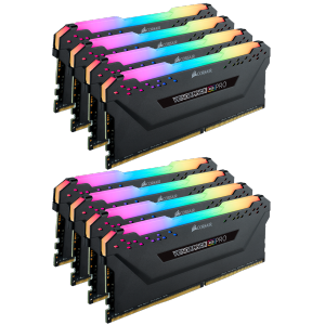 VENGEANCE RGB PRO 128GB (8 x 16GB) DDR4 2666MHz C16