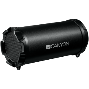 Boxa Canyon Bluetooth BT V4.2, Jieli AC6905A, TF card support, 3.5mm AUX, micro-USB port, 1500mAh polymer battery, Black, cable length 0.6m, 179.4*79.7*82mm, 0.461kg