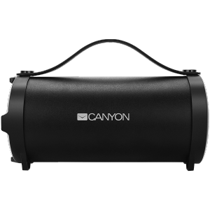 Boxe Canyon Bluetooth BT V4.2, Jieli AC6905A, TF card support, 3.5mm AUX, micro-USB port, 1500mAh polymer battery, Black, cable length 0.6m, 242*118*118mm, 0.834kg