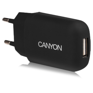 Single USB Home Carger 1A (Color: Black)