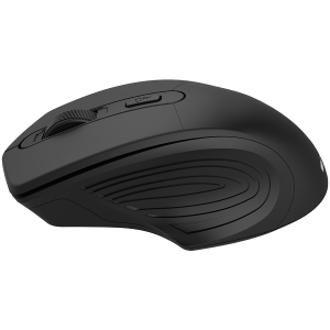 CANYON 2.4GHz Wireless Optical Mouse with 4 buttons, DPI 800/1200/1600, Black, 115*77*38mm, 0.064kg