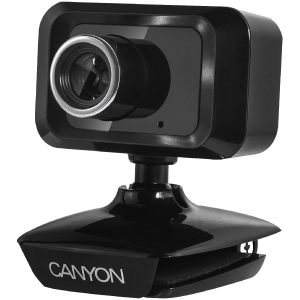Webcam Canyon Enhanced CNE-CWC1, Black