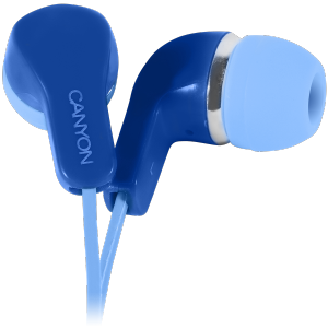 Casti Canyon with microphone Blue CNS-CEPM02BL