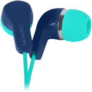 Casti Canyon with microphone Green+Blue