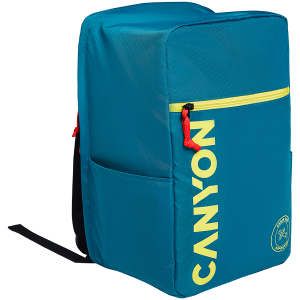 CANYON CSZ-02, cabin size backpack for 15.6-- laptop, polyester ,dark green