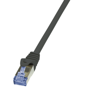 LOGILINK - Patchcord Cablu Cat.6A 10G S/FTP PIMF PrimeLine 15m negru