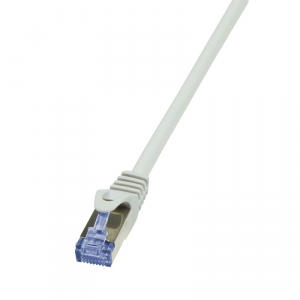Patch Cable Cat.7 10G S/FTP GREY 0,25m
