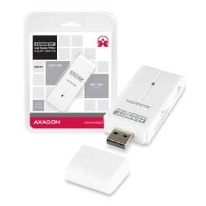 Card Reader Axagon External HANDY Card Reader 4-slot SD/MicroSD/MS/M2, White