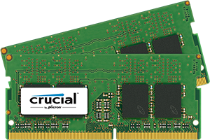 Kit Memorie Laptop Crucial memorie, DDR4 SODIMM  32GB (2x16GB) 2400MHz CL17