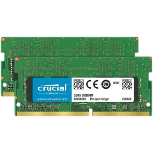 Crucial 16GB Kit (2x8GB) DDR4-2666 SODIMM for Mac CL19 (8Gbit), EAN: 649528820952
