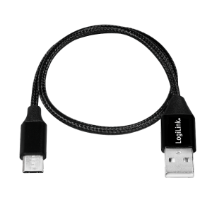 LOGILINK - USB-A 2.0 cable to micro-USB male, 1m