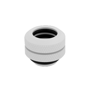 Hydro X Series XF Hardline 12mm OD Fittings Four Pack White